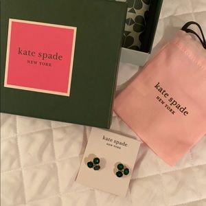 Brand new Kate Spade Emerald earrings!